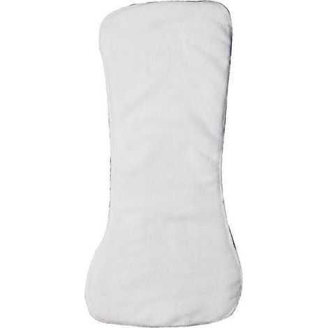 Couche lavable à quatre couches, pliable, absorbante et réutilisable pour adultes, modèle ancien (blanc).-M (1/4)