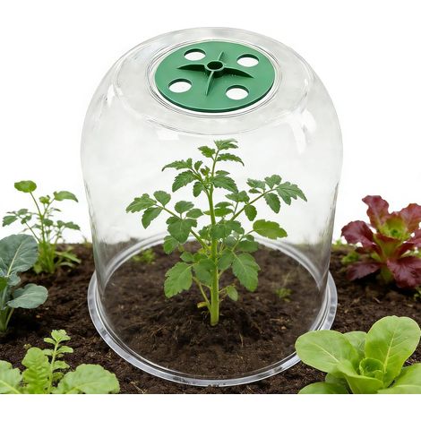 Protection hivernale transparente pour plantes Protection contre le froid pour pots de fleurs - pour serre, intérieur, extérieur, jardin, balcon, pépinière, maison (1/5)