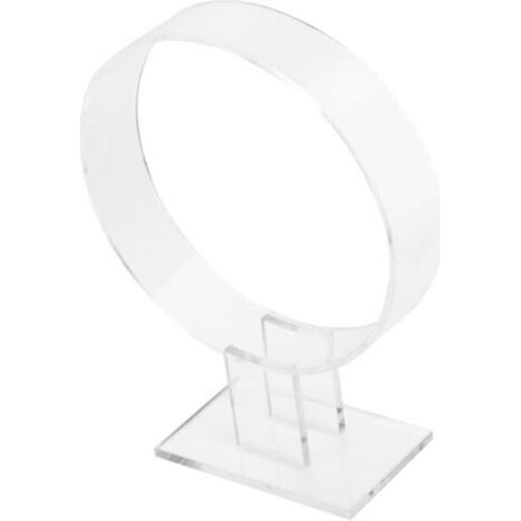 Support Serre-tête Acrylique Transparent pour Rangement Accessoires Cheveux Organisateur Bandeau Long Pratique pour Maison et Boutique (1/5)
