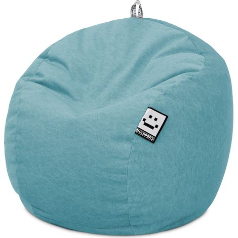 Puff Pelota Terciopelo Vintage Turquesa Único Turquesa
