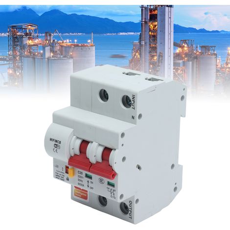 Intelligenter 2-poliger Schalter mit Fernbedienung, WLAN und Bluetooth, 20-A-Leistungsschalter (1/5)