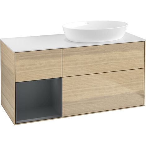 Villeroy & Boch FA41HGPC meuble sous-lavabo Finion FA4 (1/2)