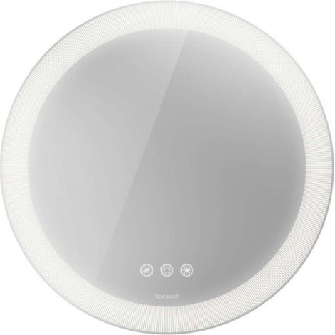 Duravit Happy D.2 Plus Spiegel rund mit integrierter Beleuchtung, (1/5)