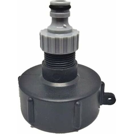 Raccord rapide pour réservoir 1000L, connexion S60X6 pour IBC, adaptateur de robinet Multitanks, raccord de tuyau pour citerne IBC (P) (1/4)