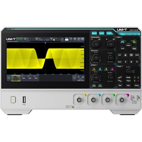 Oscilloscope UNI-T UPO1154HD, 4 canaux, 1,25 GS/s, 150 MHz (1/5)