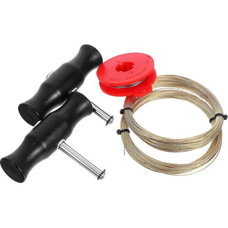Outil de démontage de pare-brise automobile compatible avec la réparation de vitres de voiture (1 jeu) (1/5)
