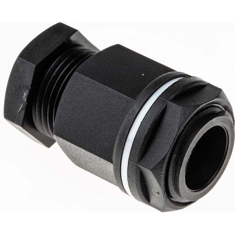 Presse-étoupe M20 en Plastique pour câble de 8mm à 13mm, avec contre-écrous, IP55 ( Prix pour Paquet de 5 )