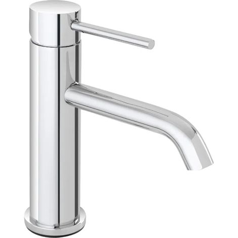 Rubinetto lavabo in acciaio inox con scarico click clack Nuego (1/3)