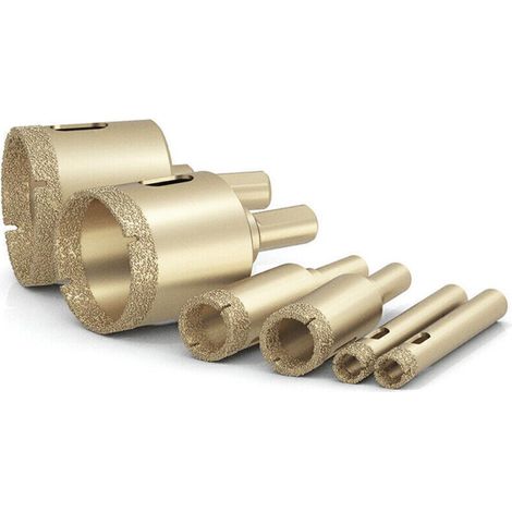 Foret diamanté de 6 à 48 mm pour carrelage en verre, céramique et marbre. (1/5)