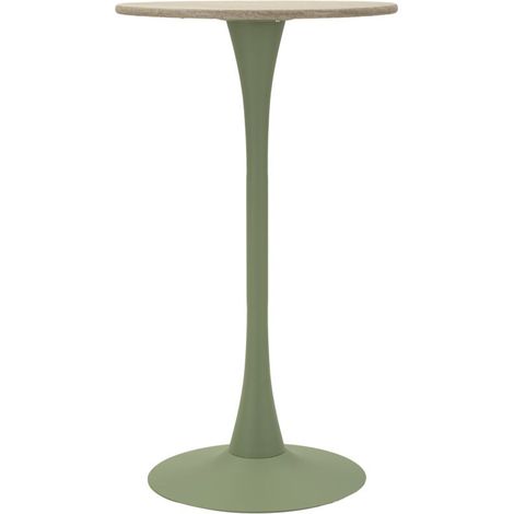 Table de bar Alaska Green Cm Ø 60 X 106 (1/5)
