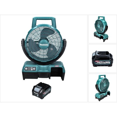 Makita CF001GD1 Ventilateur 235 mm 40V max. + 1x Batterie 2,5 Ah - sans chargeur (1/5)