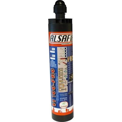 Cartouche de Scellement Chimique Vinylester Grise Vi100-Pro - 300 ml - D-Work (1/4)