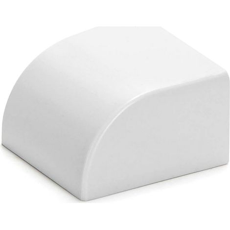 Terminale per Canalina 25x16mm bianca 4pz Aigostar (1/5)
