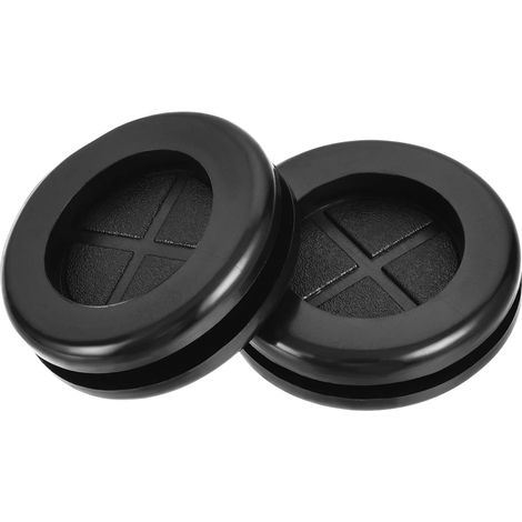 Passe Fil Caoutchouc Oeillet Rond Double Face Support Diamètre 25mm Passe Câble Caoutchouc Protection 4pcs (1/5)