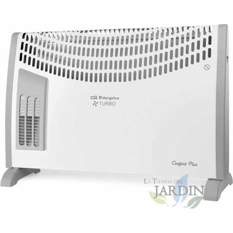 Radiateur électrique à convection Orbegozo 2000 W avec thermostat et ventilateur Radiateur électrique basse consommation Cha (1/5)