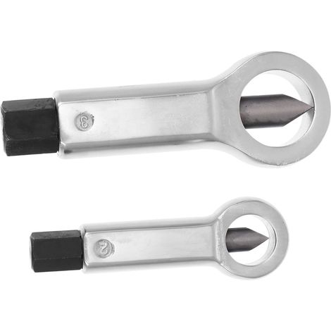 2 pièces Séparateur Écrous Rouillés Acier Anti-rouille Haute Dureté Outil de Démontage pour Écrous Cassés et Corrodés Kit pour Usage Domestique et Atelier (1/5)
