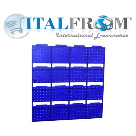 5 Pezzi Pannello Pensile in Plastica PB05 Vuoto per Contenitori KeyBox