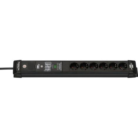 Brennenstuhl 1951160611 Multipresa Nero 1 pz. (1/5)