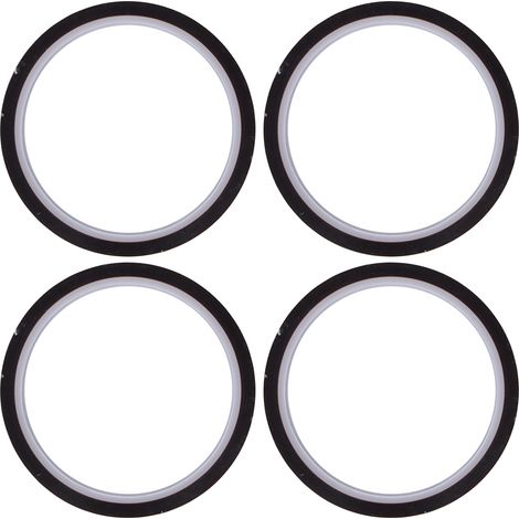 Ruban adhésif polyimide antistatique haute température, 4 pièces, isolation électrique, largeur 20 mm, résistant à la chaleur, ruban de masquage pour circuits imprimés, bande isolante fine 0,8 pouce. (1/5)