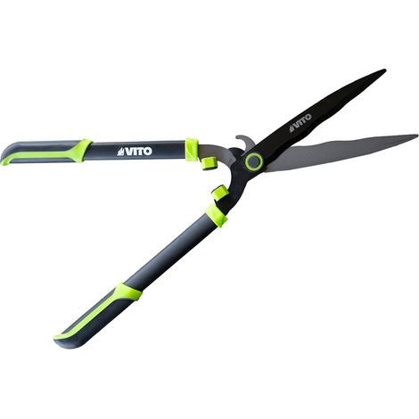 Cisaille de jardin 2 en 1 avec lame 27,5 cm + Sécateur Coupe Branches - Taille et Elagage Haies Feuillage VITO