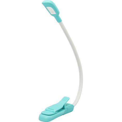 LED lamp with USB charger, 3 color temperature settings, stepless dimming, reading clip, reading base (1/5)
