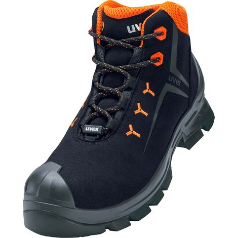 Scarpe antinfortunistiche Uvex 2 Vibram S3 HI HRO SRC 65292-43Negro - 43