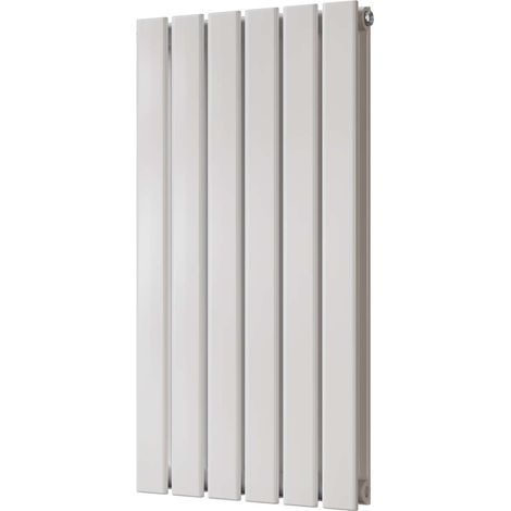 Typhoon - White Designer Radiator H800mm x W408mm Double Panel