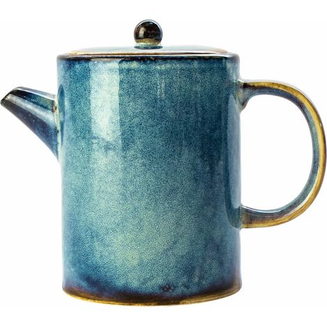 Théière nava DEEP BLUE porcelaine 820 ml (1/3)