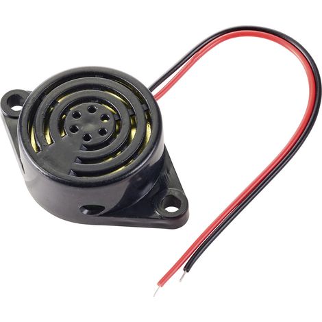 TRU COMPONENTS TC-10475820 Générateur de signal piézo Bruit généré: 95 dB Tension: 12 V/DC son continu 1 pc(s) X960332