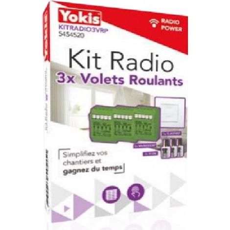Kit Central. 3 Volets Roulants (KITRADIO3VRP) (1/2)