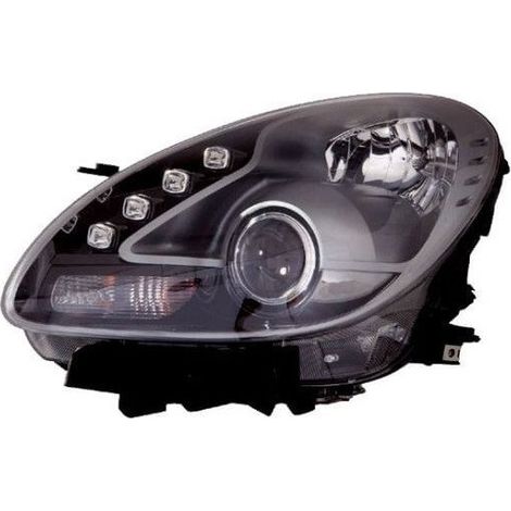 Phare avant gauche H7/H1/Led noir Alfa Romeo Giulietta depuis 2010