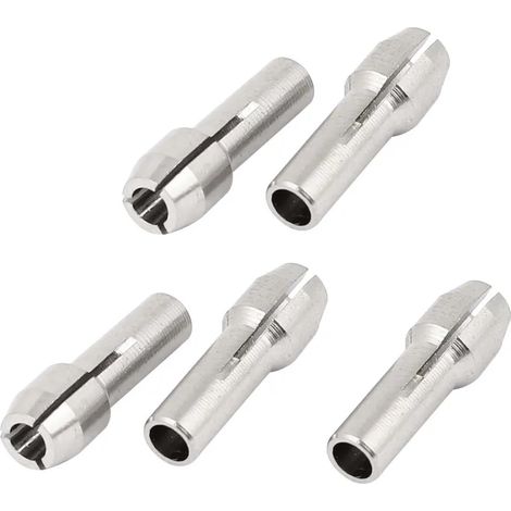 Adaptateur de mandrin for mini perceuse 3 mm, lot de 5 pièces, micro-pince en laiton for outil rotatif électrique (1/5)