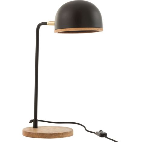 Lampe Topton en Fer - Ebène, naturel (1/5)
