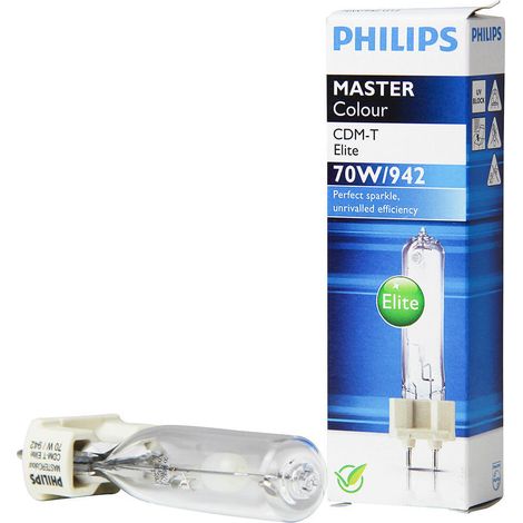 Philips MASTERColour G12 CDM-T Elite 70W - 942 Blanc Froid 