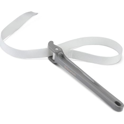 Clé à Sangle 300 mm Avec Sangle Nylon Réglable  Ouvre-Filtre à Huile, Clé Multifonction, Sangle Réglable, Tuyaux (1/5)