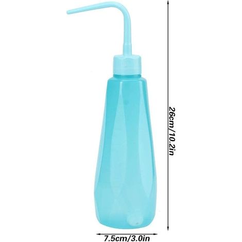 Filiyano-Lot de 2 flacons d'arrosage pour fleurs, pots de plantes grasses, flacon souple, outils de jardinage, 480 ml (1/4)