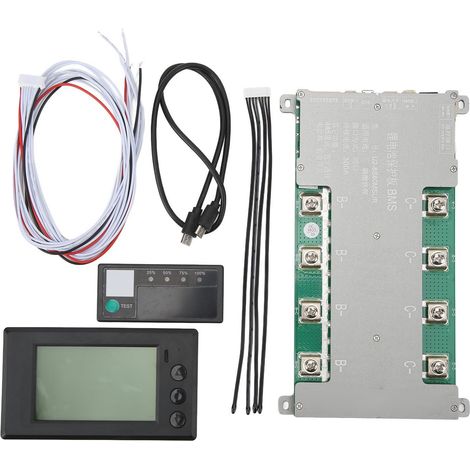 Batterie Active Équilibreur avec Écran, Protection Lithium 4S 3.2V 250A Bluetooth, Module de Contrôle de Charge pour Cellules, Kit de Maintenance de Batterie (1/5)