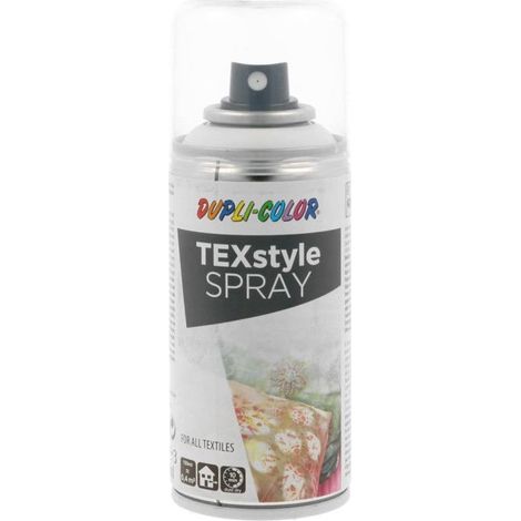 Aérosol peinture tissu - DUPLI-COLOR - TEXstyle - Blanc - 150 ml - Non vintage