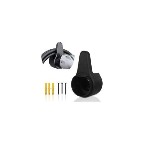 Support pour Chargeur EV de Type 2, Organiseur de Câble de Charge Mural pour Véhicules Électrique avec Prises de Type 2, Accessoire de Station Recharge