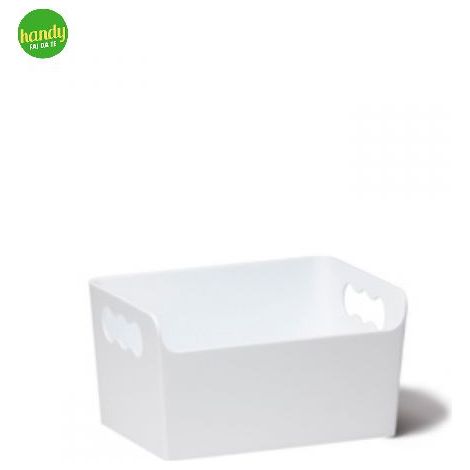 Contenitore tibox Veca in plastica 33 cm colore bianco