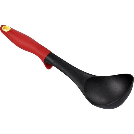 Svanera poggy, mestolo, cm 30,5x8,5 in nylon, per alimenti qualità robusta