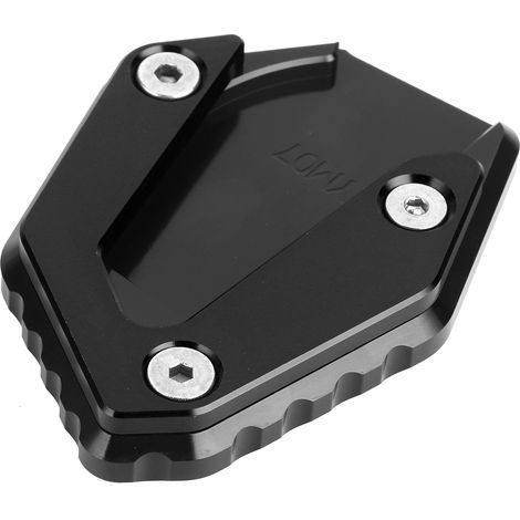 Seitenständerverlängerung mit Anti-Rutsch-Funktion, passend für Yamaha MT 07/FZ 07/TRACER 700 2014-2019 (Schwarz) (1/5)