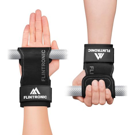 Wrist Straps, Leather Weightlifting Pulling Straps, Weightlifting Straps, Sports Accessories, for Deadlifts, Weightlifting and Pull-ups (1/5)