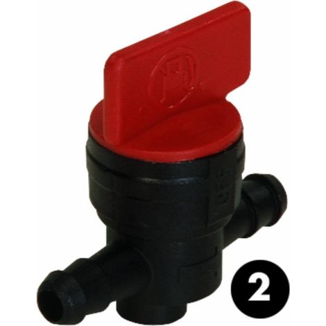 Anpassbarer 1/4"-Nylon-Kraftstoffhahn für Briggs & Stratton-Motoren – Rasenmäherzubehör – Optimaler Betrieb