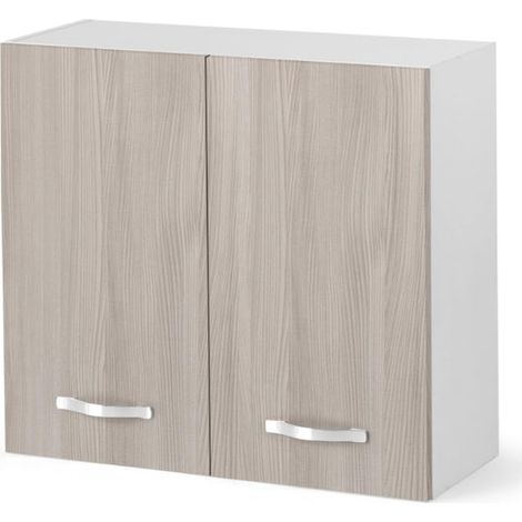 Mobile Pensile per Cucine Componibili L.80 x P.32 x H.72. 2 Ante Col. Olmo (1/3)