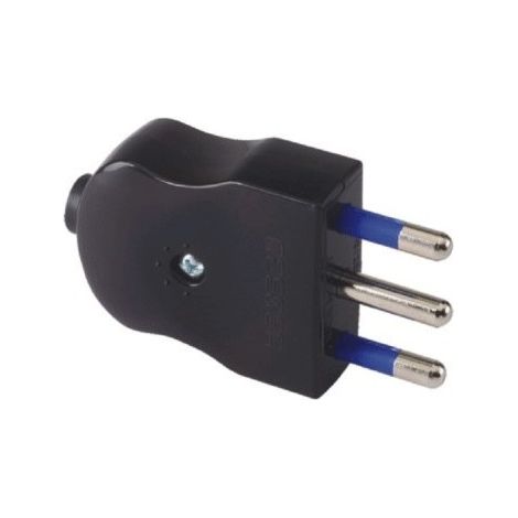 Spina volante compatta Master Living 05060 16A Nero