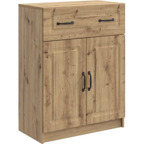 vidaXL  Sideboard  Artisan Oak 66 x 34.5 x 87 cm Engineered Wood
