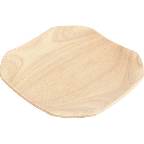 Plateau carré en bois pour sushis, amuse-gueules, gâteaux secs et desserts, idéal pour la vaisselle de maison. (1/5)