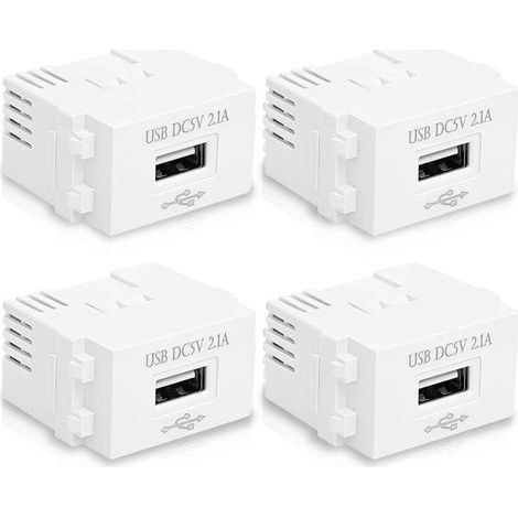 Lot de 4 Modules d’Alimentation USB 220V vers 5V 2.1A, Transformateur AC DC USB Chargeur Module, Alimentation USB pour Smartphone Tablette Appareils USB, Module Charge USB pour DIY (1/5)
