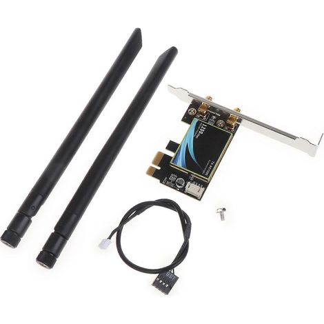 QCNFA344A 2,4G/5GHz Desktop-Netzwerkkarte Wireless Wi-Fi LAN 867M mit Antennen